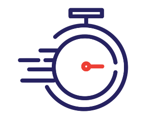 Moving crew arrive at booking time